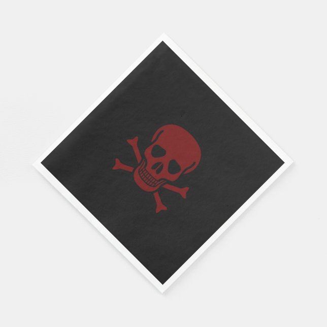 Skull and Bones Napkins (Corner)