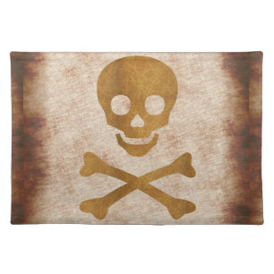 Skull and Bones Placemat
