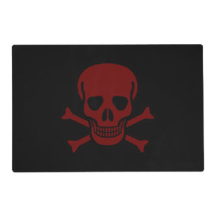 Skull and Bones Placemat