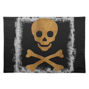 Skull and Bones Placemat
