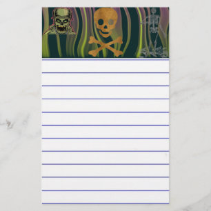 Skull and Bones Stationery