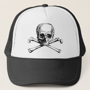 skull and bones hat