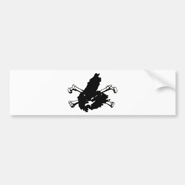 Skull and Cape Breton Bumper Sticker (Front)