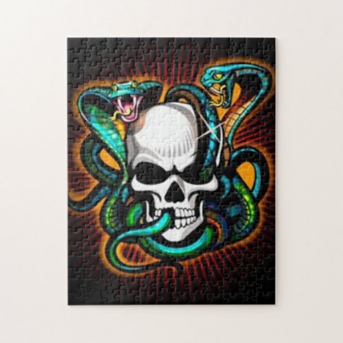 Skull and Cobras Puzzle