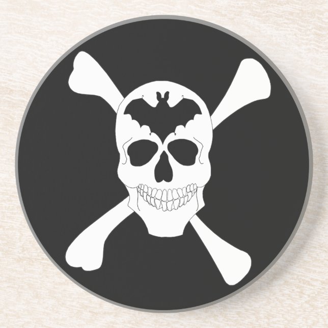 Skull And Cross Bones Coaster (Front)
