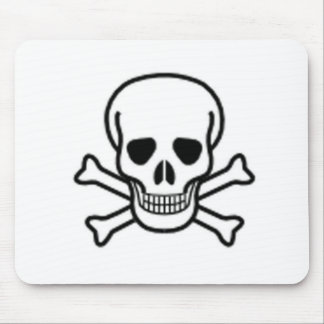 Skull and Cross-bones Mouse Pad