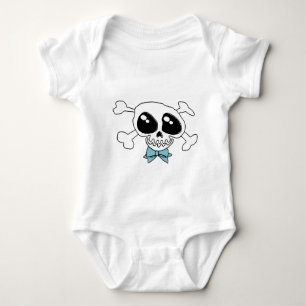 Skull and Crossbones Baby Bodysuit