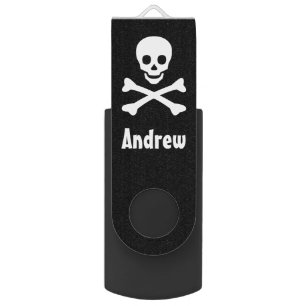 Skull and Crossbones ~ Back to School USB Flash Drive