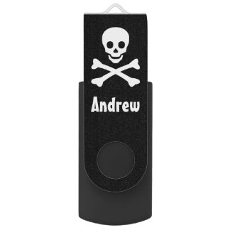 Skull and Crossbones ~ Back to School USB Flash Drive