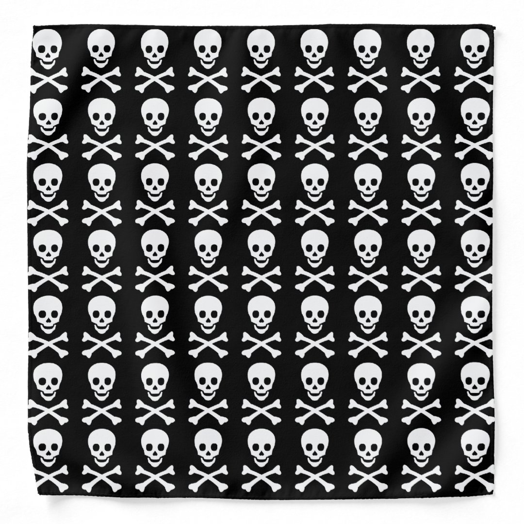 Skull and Crossbones Bandana | Zazzle