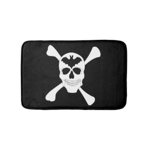 Skull And Crossbones Bath Mat