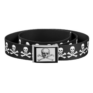 Skull and Crossbones Belt