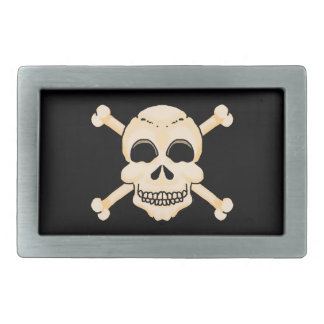 Skull and Crossbones Belt Buckle