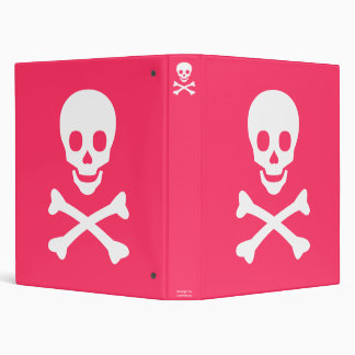 Skull and Crossbones Binder