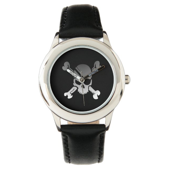 Skull and crossbones black watch (Front)