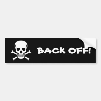 Skull and Crossbones Bumper Sticker