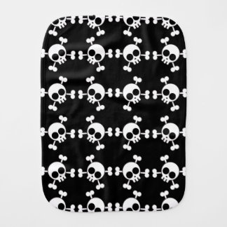 Skull and Crossbones Burp Cloth