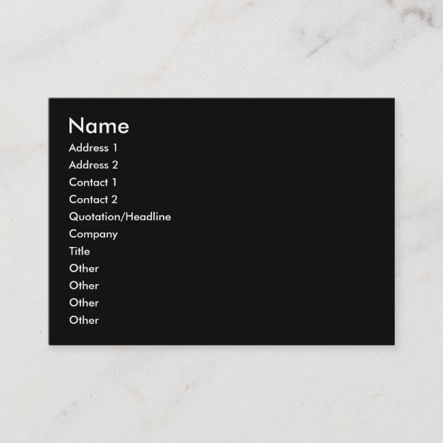 Skull and Crossbones Business Card (Front)