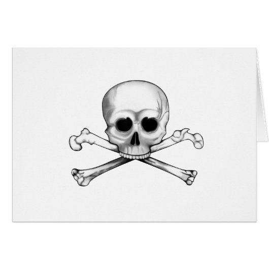 Skull and Crossbones Cards (Front Horizontal)