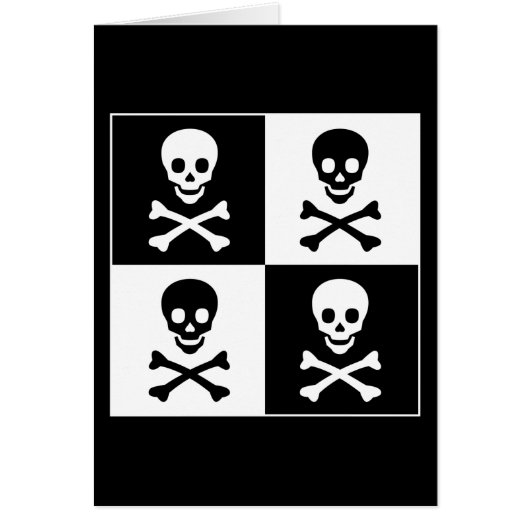 Skull and Crossbones Cards (Front)
