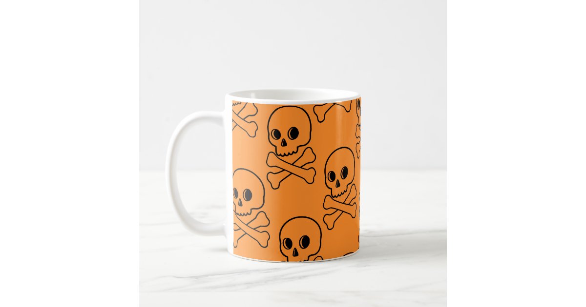 Custom Vintage / Grunge Halloween Espresso Cup (Personalized)