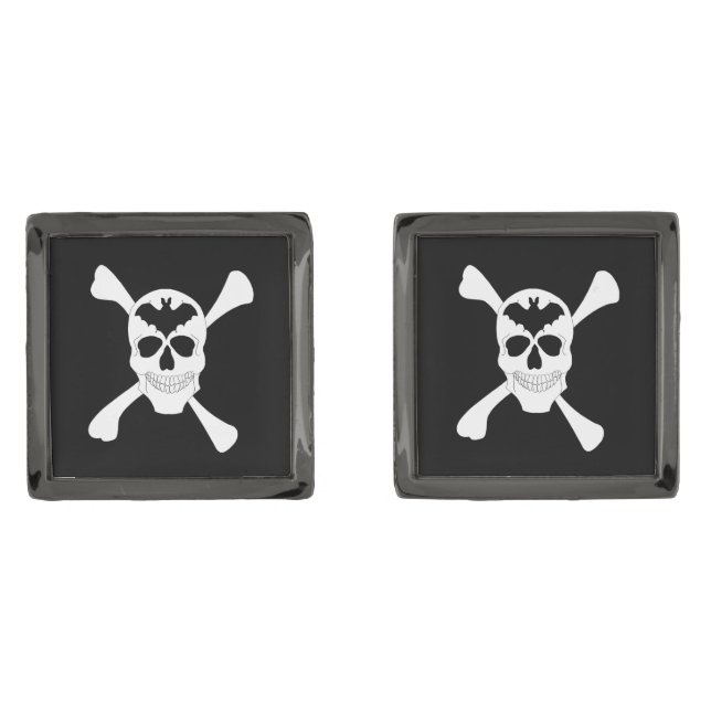 Skull And Crossbones Cufflinks (Front)