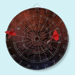 Skull And Crossbones Dart Board<br><div class="desc">Halloween themed skull and crossbones design. Aim for where the nose would be if skulls had noses. Which they don't. Because they're skulls.</div>