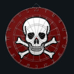 Skull and Crossbones Dartboard<br><div class="desc">Halloween fun on this item. This design looks good on any product. ⭐PERSONALIZE this template with your artwork. ⭐EDIT it further to make more changes. ⭐TRANSFER this design to any product. Visit all my stores at bit.ly/SandyspiderStores (cut and paste).</div>