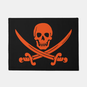 Skull and Crossbones Doormat