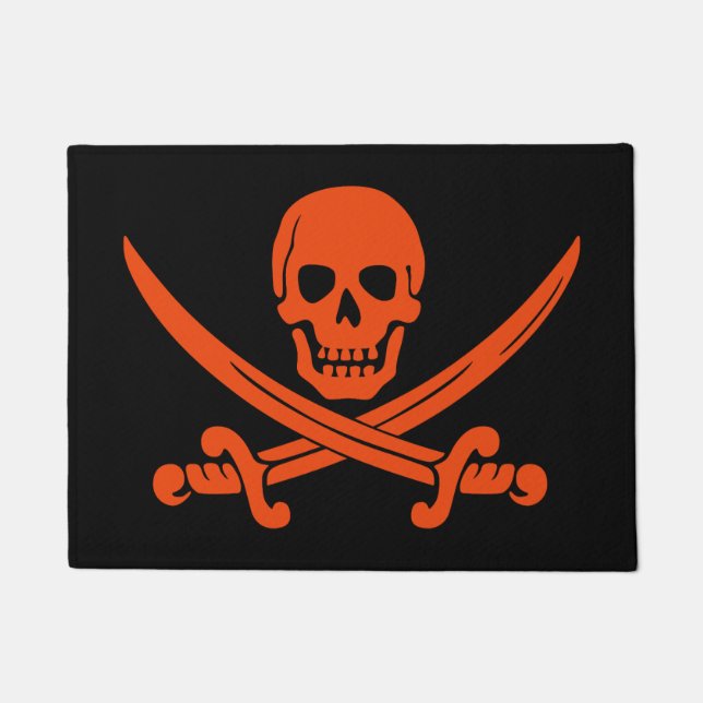 Skull and Crossbones Doormat (Front)