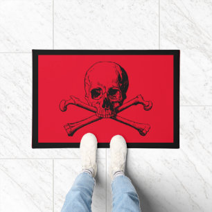 Skull and Crossbones Doormat