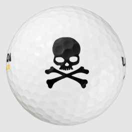 Skull and Crossbones Golf Balls