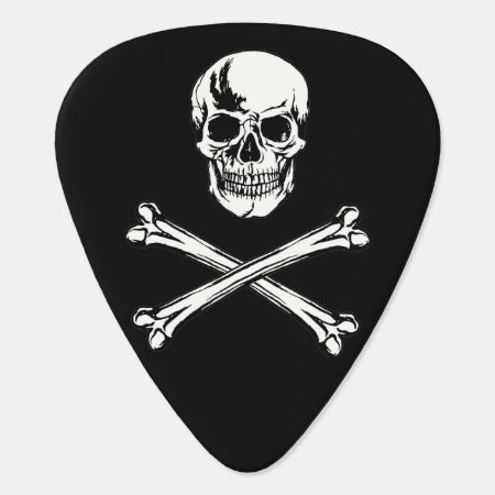 Skull And Crossbones Guitar Pick