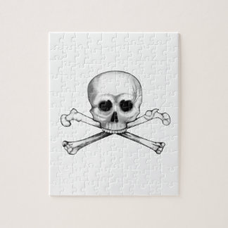 Skull and Crossbones Jigsaw Puzzle