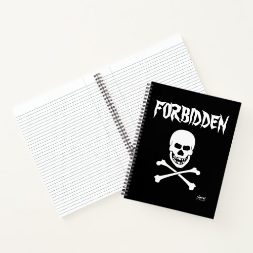 Skull and Crossbones Kids School Notebook