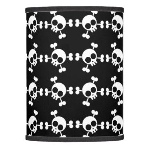 Skull and Crossbones Lamp Shade