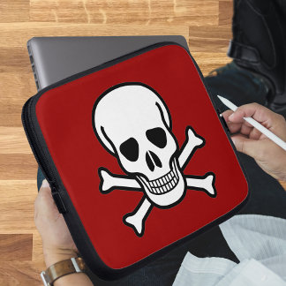 Skull and Crossbones Laptop Sleeve