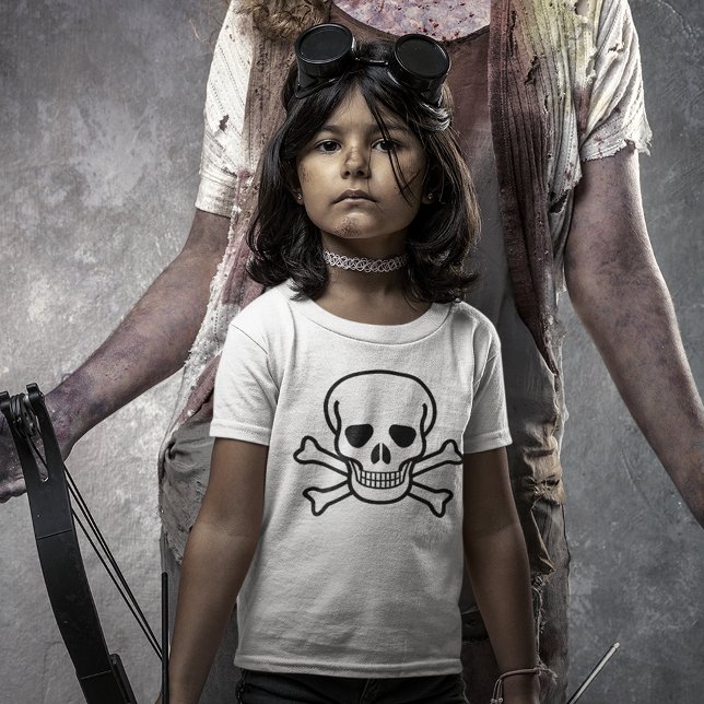 Skull and Crossbones Light T-Shirt (Skull and Crossbones Light T-Shirt)