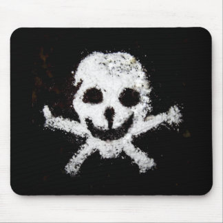 Skull and Crossbones Mouse Pad