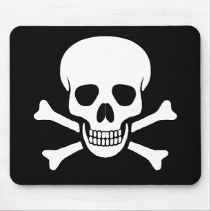 Skull and Crossbones Mousepad