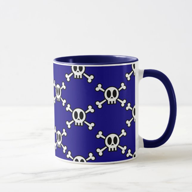 Skull and Crossbones Mug (Right)