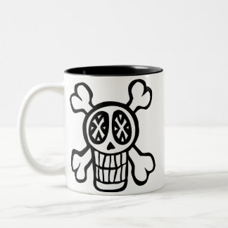 skull and crossbones mug
