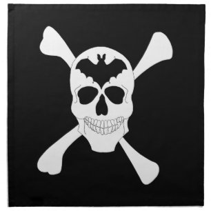 Skull And Crossbones Napkins