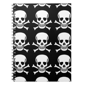 Skull and Crossbones Notebook