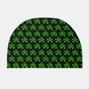 Skull and Crossbones Pattern Doormat