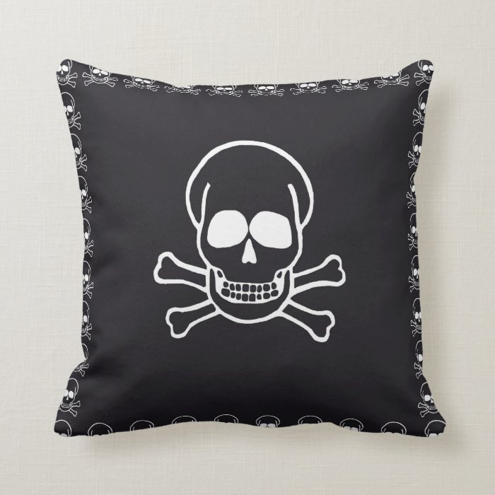 Skull and Crossbones Pillows
