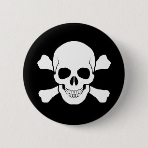 SKULL AND CROSSBONES PIN