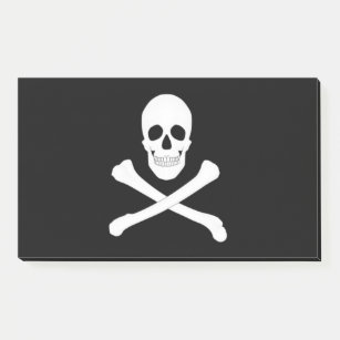 Skull and Crossbones (Pirate Flag) Post-it Notes