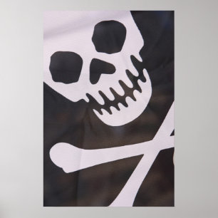 Skull and Crossbones Poster