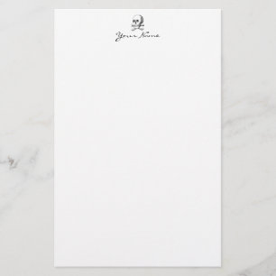 Skull and Crossbones Stationery